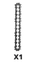 Mini electric chain saw