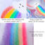 Rainbow Cloud Salt Essential Oil Bathing Ball Bubble Exfoliating Moisturizing Skin Care Props Natural Bubble Bath Bombs Ball