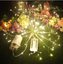 LED Fireworks Light USB String Lights Colorful New Year Garland Copper Wire String Fairy Light
