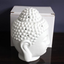 Black Buddha Head White Buddha Head Ceramic Aromatherapy Furnace Buddha Head Aromatherapy Furnace