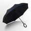 New Windproof C-Handle Double Layer Inverted Umbrella Cars Reversible Umbrella