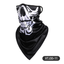 Magic hanging ear triangle scarf