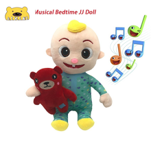 JJ Cocomelon Toys Doll Cocomelon Jj Doll Sing Kids Toys for Boys Cocomelon Bedtime Jj Music Doll Family Kid Gift Anime Plushie