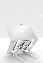 Laptop lifting and folding heat dissipation bracket