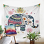 Home decor tapestry tarpaulin