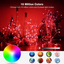 Christmas Tree Decoration Lights Custom LED String Lights App Remote Control