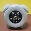 Colorful night light electronic alarm clock