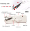 Mini Portable Handheld sewing machines Stitch Sew needlework Cordless Clothes Fabrics Electric Sewing Machine Stitch Set