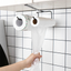 Paper towel free perforated rack rag hanger