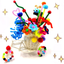 500pcs Plush Stems Balls Eyes DIY Art Craft Toys Plush Stick Pompoms Rainbow Colors Shilly-Stick Educational Creativity for Kids