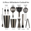 Stainless steel shaker set