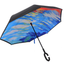New Windproof C-Handle Double Layer Inverted Umbrella Cars Reversible Umbrella