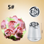 7 Pcs Cream Stainless Steel Russian Icing Piping Nozzle for polishing Pastry Tools Cupcake Tips Kitchen Accessories