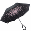 New Windproof C-Handle Double Layer Inverted Umbrella Cars Reversible Umbrella