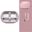 Stylish leakproof Japanese style stainless steel lunch box