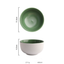 Frosted simple ceramic bowl