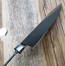 Damascus knife 8 inch chef knife blade