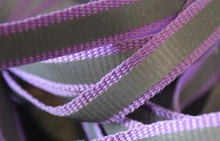 Night running highlight double-sided reflective shoelaces Sports shoes fluorescent luminous casual shoes white lace flat wild