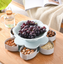 Creative petal rotating fruit bowl dried fruit box