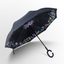 New Windproof C-Handle Double Layer Inverted Umbrella Cars Reversible Umbrella