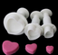 3 pieces Fondant Gum Paste Cupcake Mold