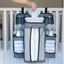 Baby Diaper Organizer for Crib - Nursery Organizer and Storage for Baby Essentials.