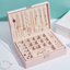 Double layer large capacity jewelry storage box