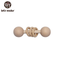 Wooden Rattle Beech Bear Hand Teething Wooden Ring Baby Rattles Play Gym Montessori Stroller Toy Educational Toys Let's Make