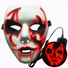 Halloween glowing mask
