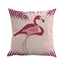 The Nordic custom animal crane Firebird strong foreign trade linen sofa cushion headrest for automobile hold pillow