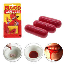 Fake Blood Pills Show Props