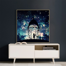 Diamond painting full diamond round diamond living room bedroom simple modern dream star point diamond cross stitch