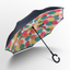New Windproof C-Handle Double Layer Inverted Umbrella Cars Reversible Umbrella