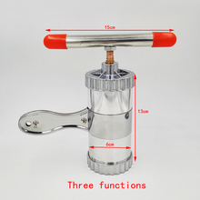Manual Noodle Maker Kitchen Pasta Spaghetti Press pates Machine Vegetable Fruit Juicer Pressing Machine Stainless Steel