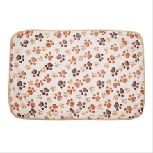 Soft Paw Print Cat / Dog Fleece Blankets