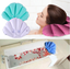 Household inflatable bath pillow with suction cup bath pillow