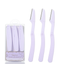 Eyebrow shaping knife folding artifact set