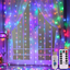 LED Curtain Garland on the Window USB String Lights Remote Control  Christmas Decorations for Home Room