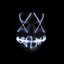 LED Fright mask