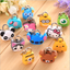 Creative Cute Silicone Cartoon Doll Metal Mini Padlock Security Anti-theft Luggage Lock