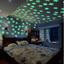 3D stereo snowflake luminous wall stickers creative DIY Christmas stickers fluorescent stickers