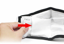 PM2.5 replaceable mask filter element