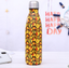 Stainless Steel Thermos Vacuum Flask Bottle 500ml Coffee Milk Cup Lovers Gradient Color Outdoor Travel Sport Hot Water Bottles