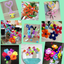 500pcs Plush Stems Balls Eyes DIY Art Craft Toys Plush Stick Pompoms Rainbow Colors Shilly-Stick Educational Creativity for Kids