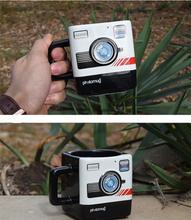 Creative camera ceramic cup camera mug  camera cup styling mug
