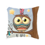 Owl animal pillowcase cushion cover