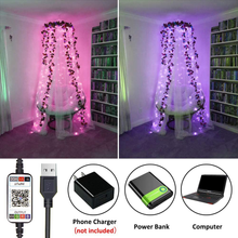 Christmas Tree Decoration Lights Custom LED String Lights App Remote Control