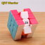 qiyi warrior s Magic Cube Colorful stickerless speed 3x3 cube antistress 3x3x3 Learning&Educational Puzzle Cubes Toys