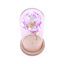 Enchanted Forever Rose Flower in Glass LED Light Christmas Decoration