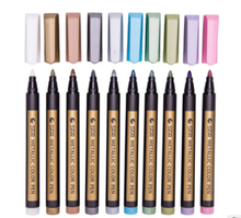 Color Metal Marker Waterborne Metal Pen Paint Pen